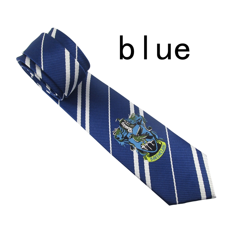 Harry Potter Necktie tie Hogwarts houses with log