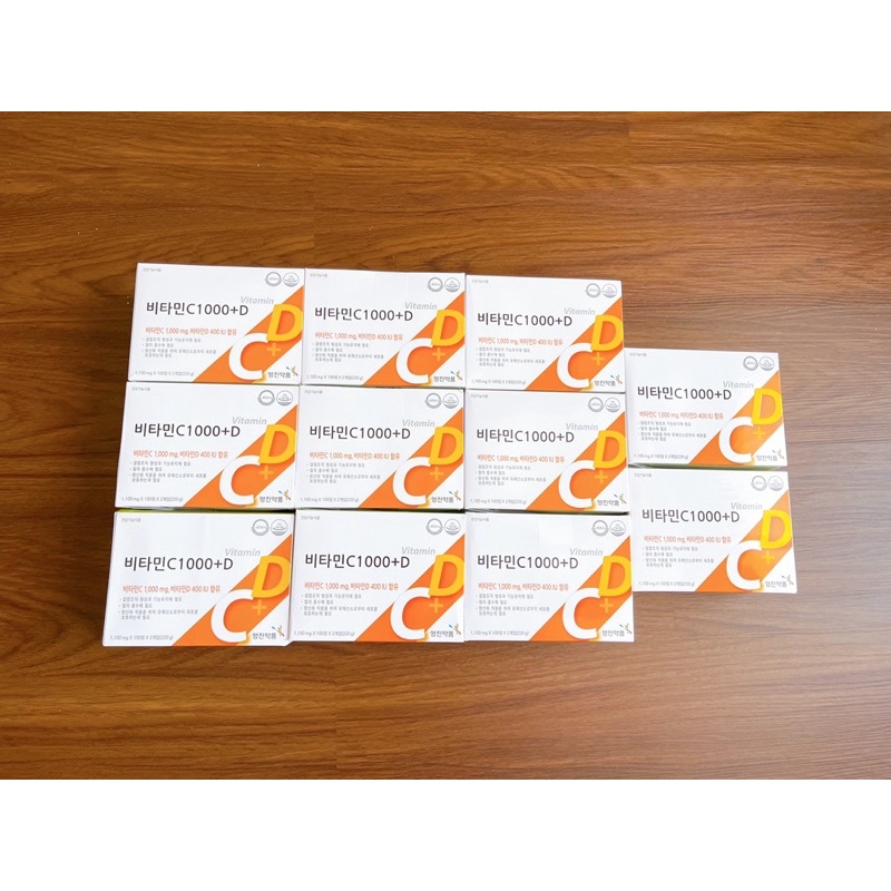 Viên uống Vitamin C1000+ D Hàn Quốc chính hãng