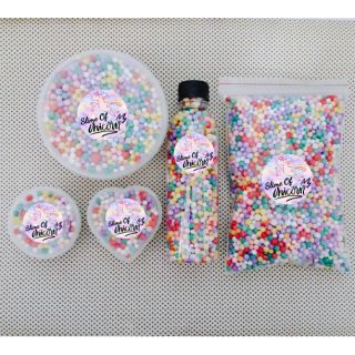 Xốp mix nhiều màu - Mẫu đựng đa dạng: kéo qua để xem hình