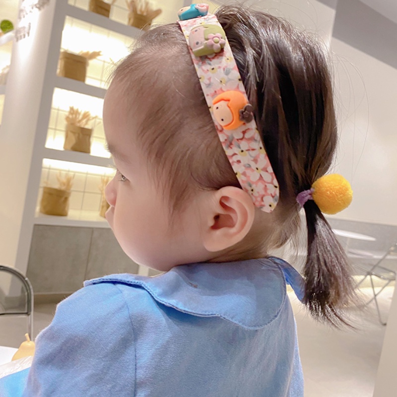 Băng đô khóa dán phong cách Hàn Quốc thiết kế mới cho trẻ em