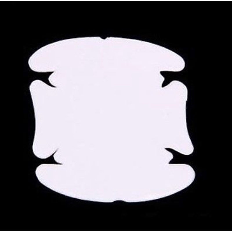 Bộ 8 Miếng Dán Bảo Vệ Chống Trầy Xước Cho Tay Cầm Cửa Xe Hơi