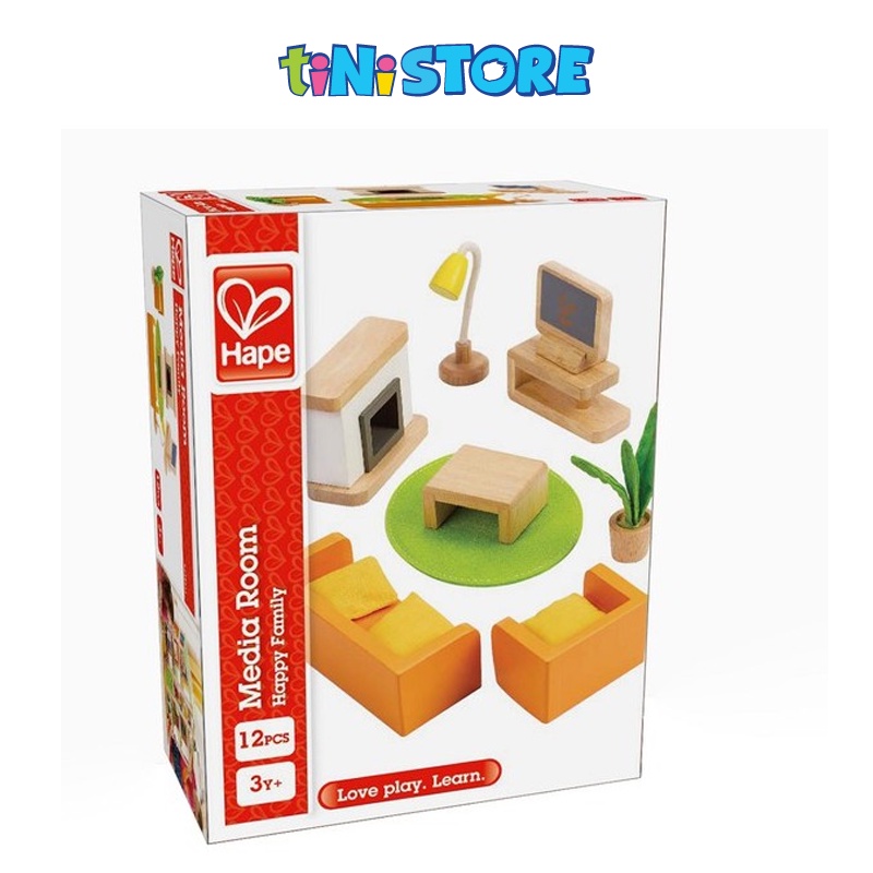 Đồ chơi gỗ Hape mô hình phòng khách E3452