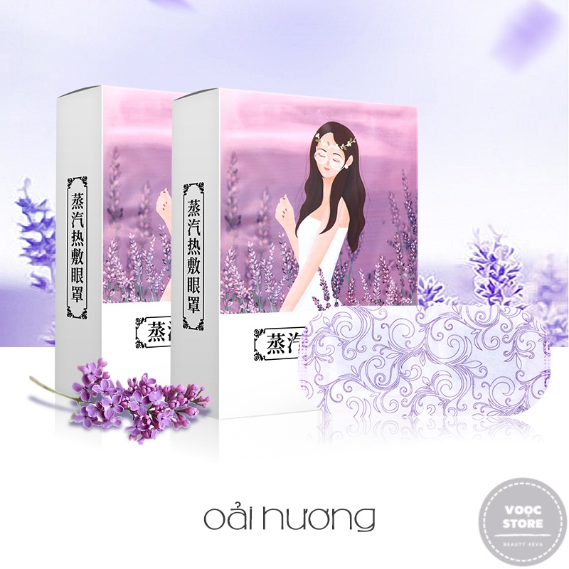 Mặt Nạ Mắt Nóng Xông Hơi Nóng Chườm Mắt Thư Giãn Giảm Mỏi Mắt Ngủ Ngon Mẫu Cô Dâu Gói 1 Miếng M027