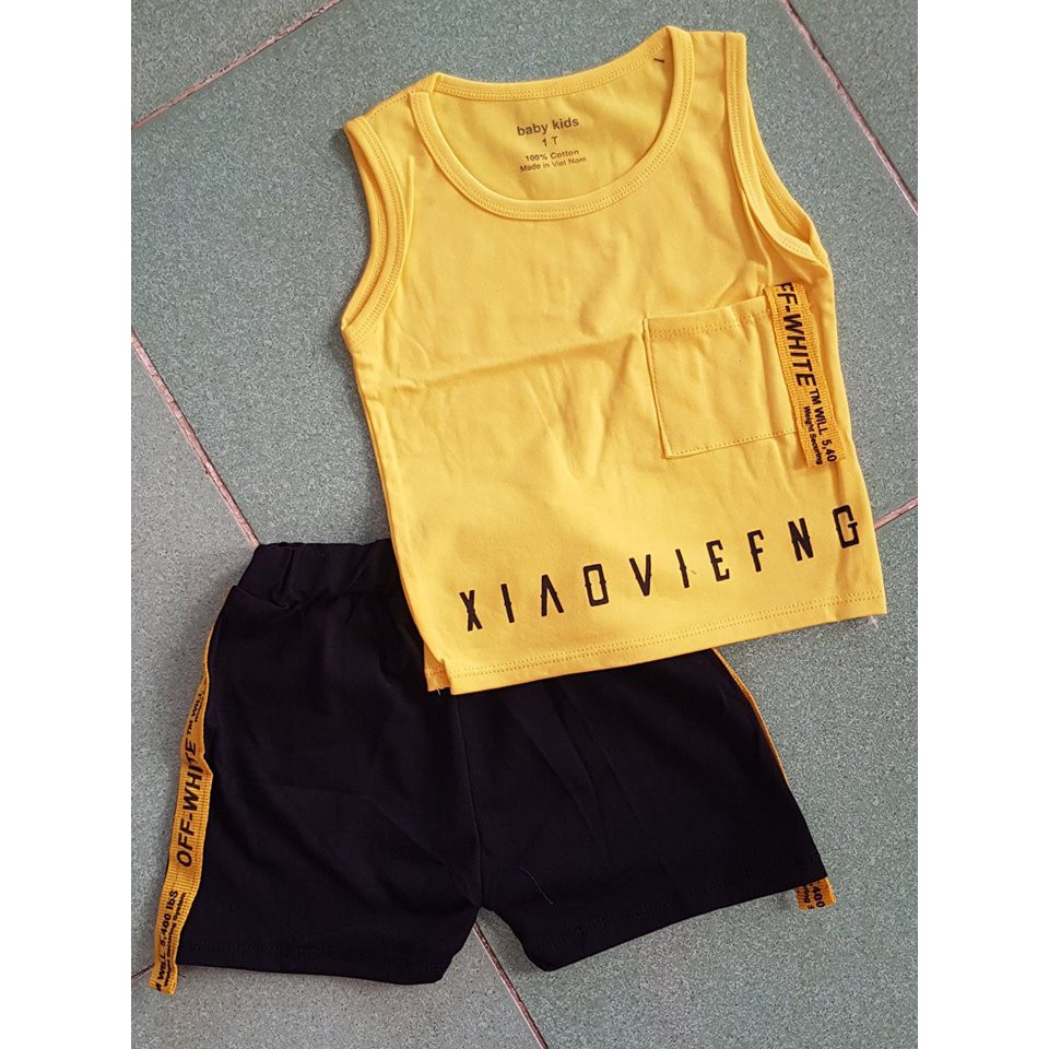 👦👦Bộ thun cotton 4 chiều cho bé