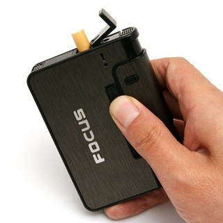 Bật Lửa Kiêm Bao Đựng Thuốc Lá Đa Năng Focus
