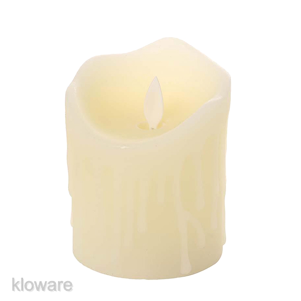 Baoblaze Battery Operated LED Candles Swinging Flame Flameless Candle Light