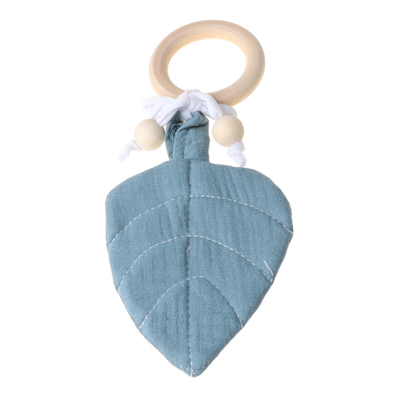 Đồ Chơi Gặm Nướu Hình Chiếc Lá DIY Cho Bé