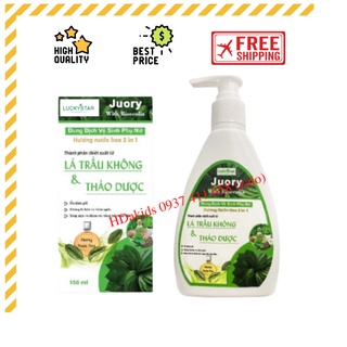Dung dịch vệ sinh phụ nữ thảo dược hương nước hoa juory 150ml