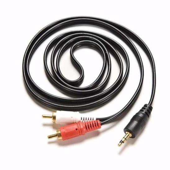 Dây loa đầu cắm 3,5mm  ra 2 bông sen