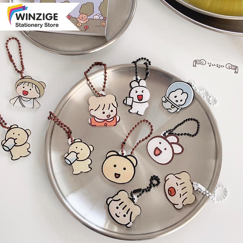 Winzige móc khóa cute móc khóa treo balo keychain