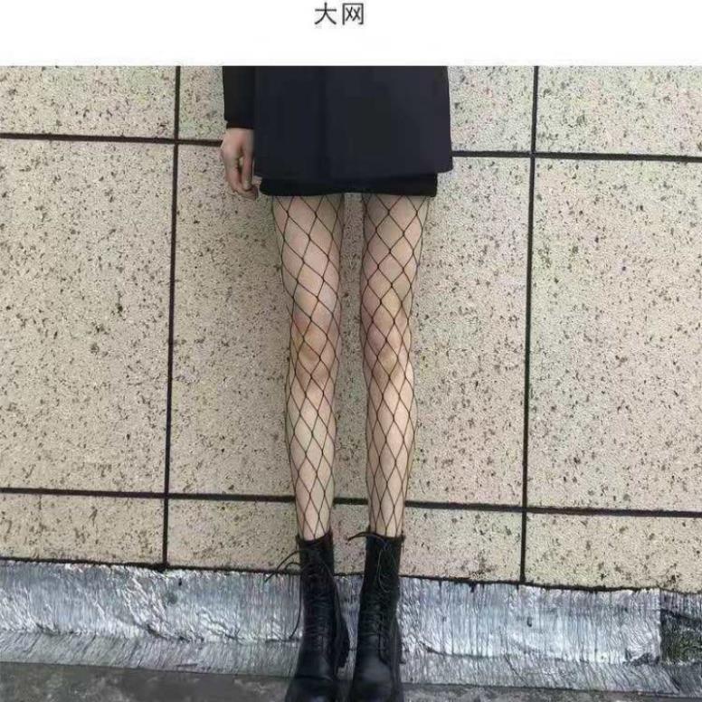 Quần Tất Vớ Mắt Lưới Nhiều Kích Cỡ, Co Dãn Phong Cách Sexy- Carotto
