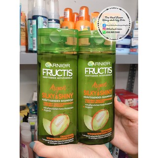 Dầu gội Garnier 🍓FREESHIP🍓Garnier Fructis Argan Silky & Shiny 250ml dưỡng ẩm mềm mượt [Hàng nội địa Đức]