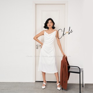 Đầm nữ Choobe chất lụa mịn cao cấp 2 dây dáng suông basic V06
