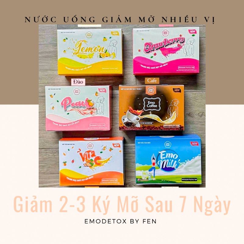 (Hàng Sẵn)Nước giảm cân EmoDetox giảm cân nhanh trong 7 ngày , giảm cân cấp tốc KatyShop Emoslim