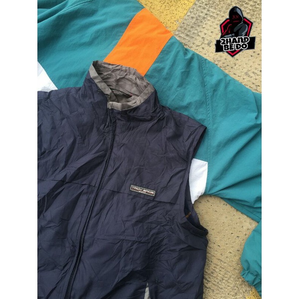 Áo Khoác Dù Không Tay Troy Bros Secondhand Cực Chất Unisex