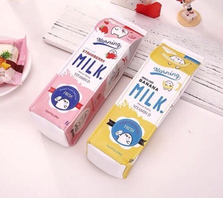 Set 2 Bóp viết hộp sữa Milk