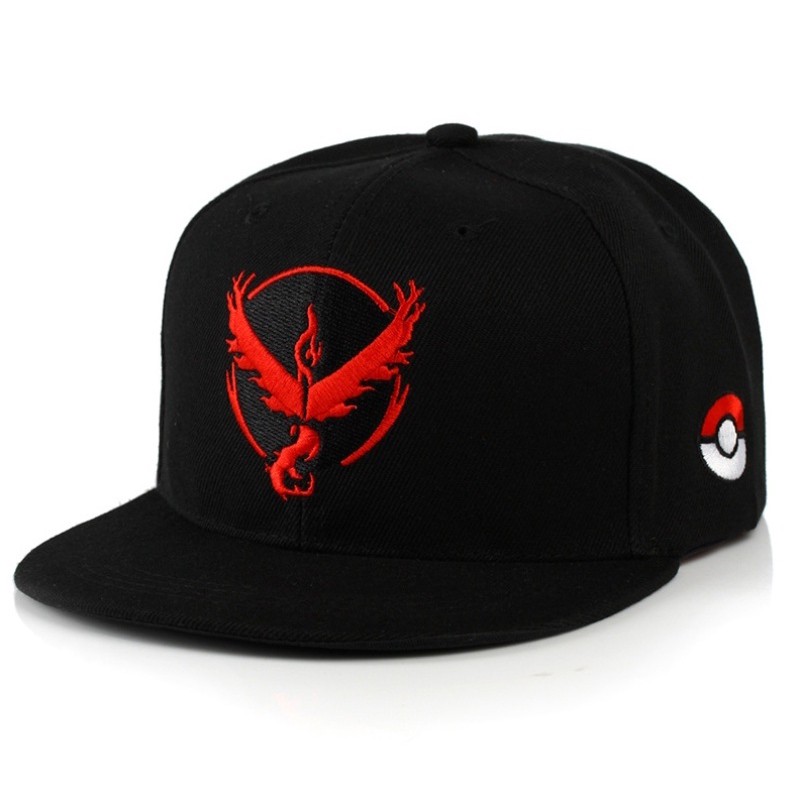 Mũ Lưỡi Trai Logo Team Valor / Mystic / Instinct Trong Pokemon Go