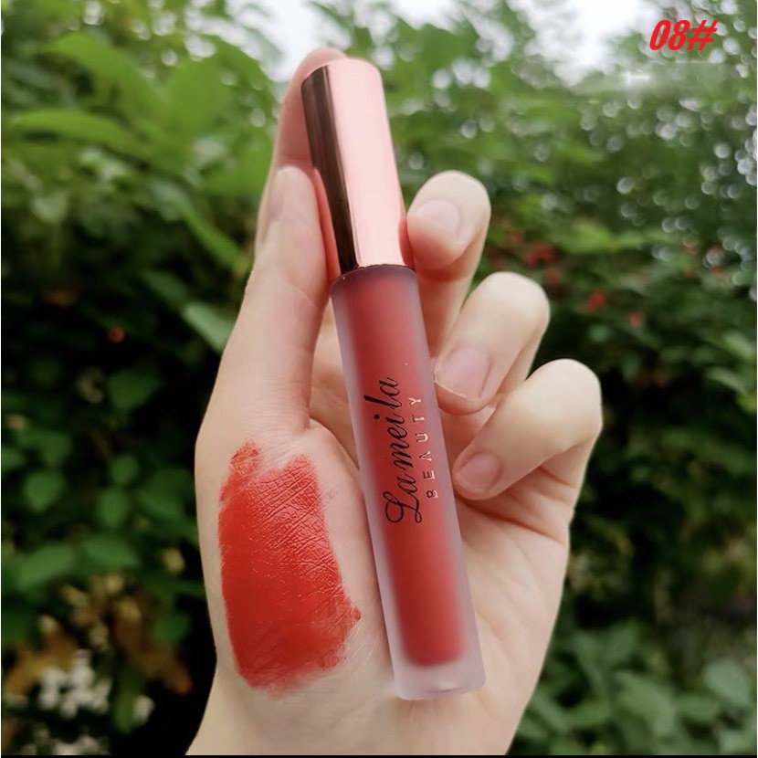 Son kem lì LAMEILA mịn lì lâu trôi tự nhiên Silky Lip Glaze LAML25 | BigBuy360 - bigbuy360.vn