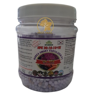 Phân chậm tan hàn quốc npk 20-10-10 + te dùng cho phong lan và cây cảnh