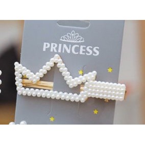 1 kẹp tóc đính ngọc hình thỏ, vương miện, nơ sang chảnh cho nữ phong cách Hàn Quốc - Selenshop