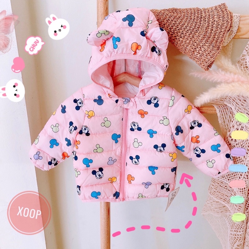 Áo Phao Siêu nhẹ Cho Bé Trai Gái