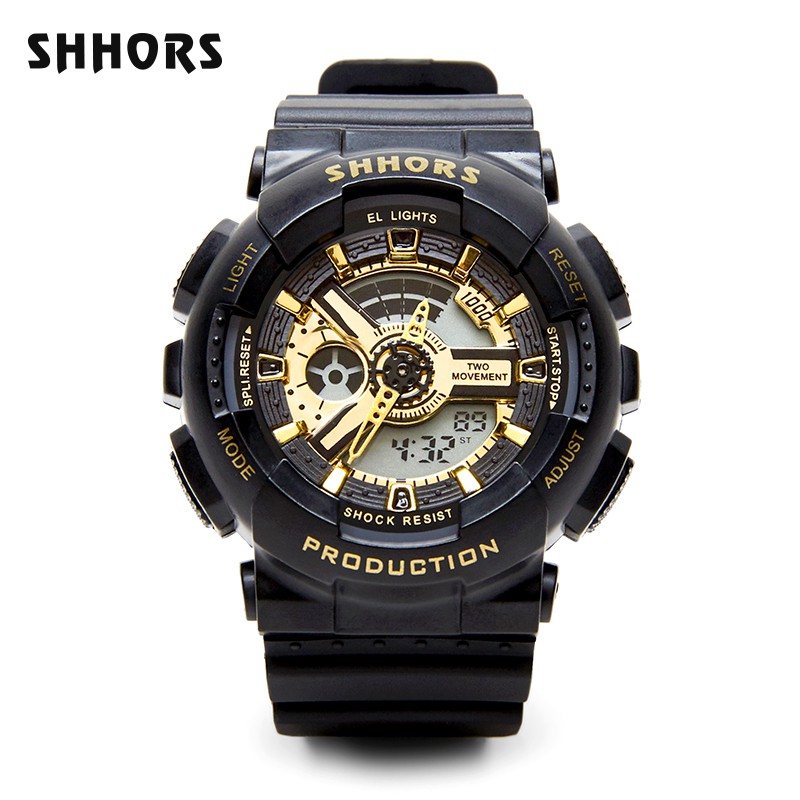 Đồng hồ nữ thể thao chính hãng chống nước điện tử SHHORS 810Y+