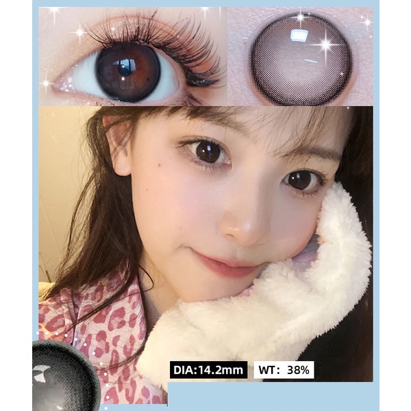 Kính Áp Tròng Colorhunter Dùng Một Năm 14.2mm 0 - 8.00 Độ 1 cặp