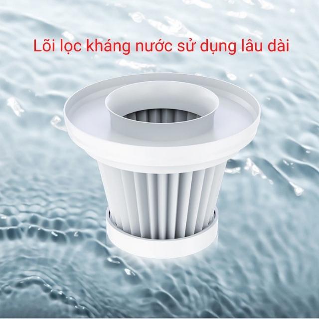 Máy Hút Bụi Cầm Tay Mini Không Dây Ô tô Oto Xe Hơi Hút Bụi Vệ Sinh Nhà Cửa Nhiều Đầu Nối XCQ 12C