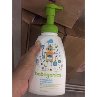 Nước rửa bình sữa BabyGanics 473ml - Ngọc Lan