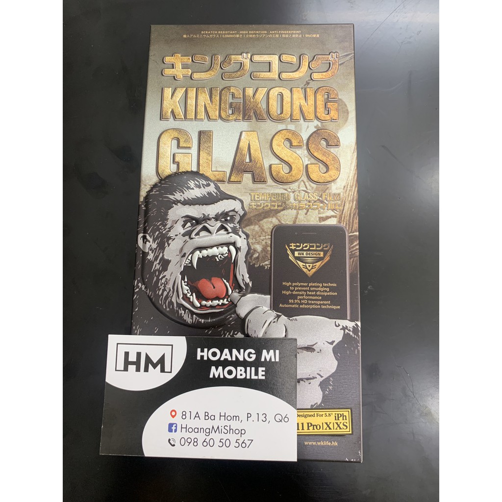 Cường Lực KingKong Glass Từ IPhone 6 ---> IPhone 11 Pro Max