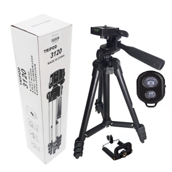 Gậy Tripod 3 chân 3120 1.5m cho điện thoại máy ảnh