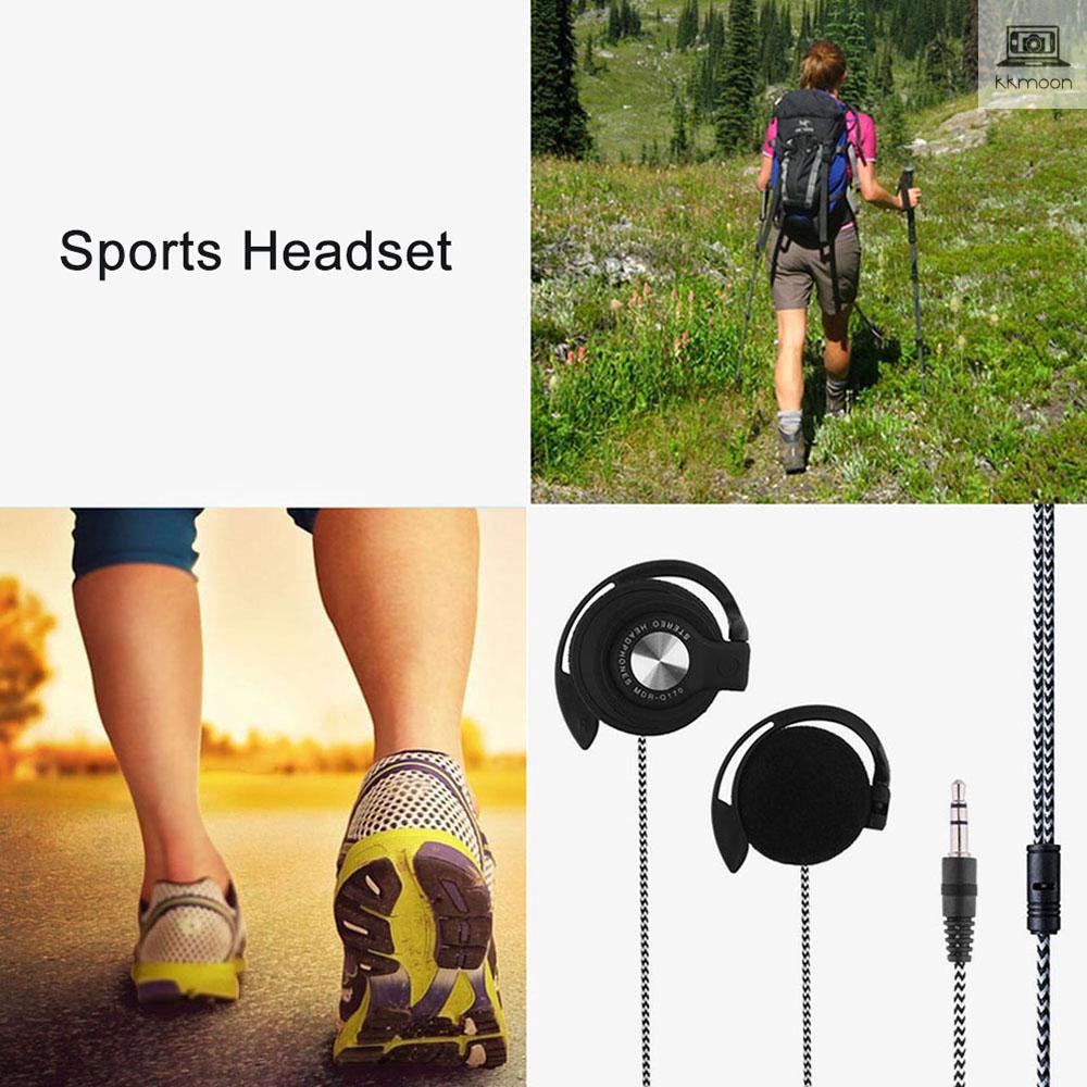 Tai Nghe Móc Vành Tai Giắc 3.5mm Có Micro Tiện Dụng | BigBuy360 - bigbuy360.vn