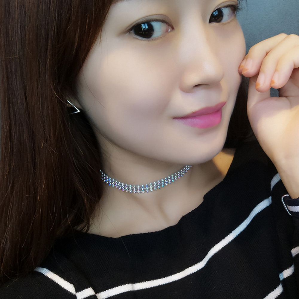 Vòng cổ choker bản rộng phong cách cổ điển cá tính dành cho nữ