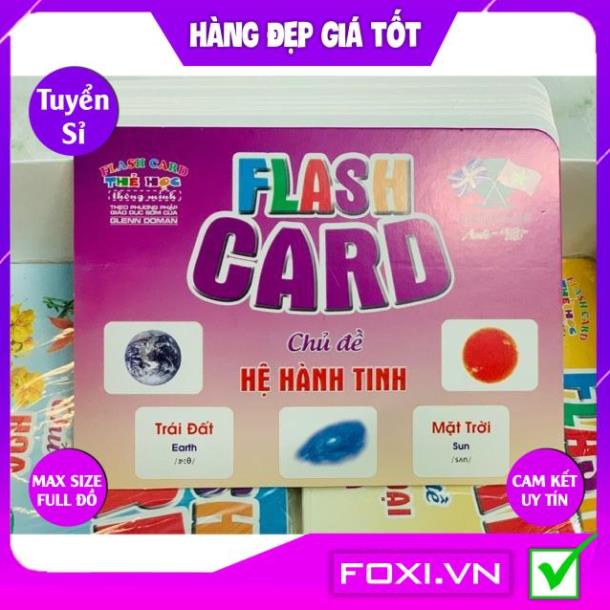 Thẻ học thông minh 18 chủ đề song ngữ chuẩn Glenn Doman Flashcard-Món quà học tập không thể thiếu cho các bé