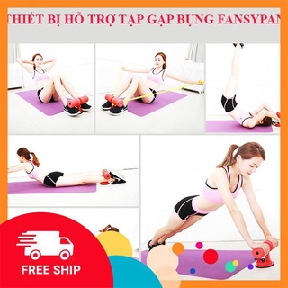 [FREE SHIP] Dụng cụ tập cơ bụng đa năng có đế hút chân không