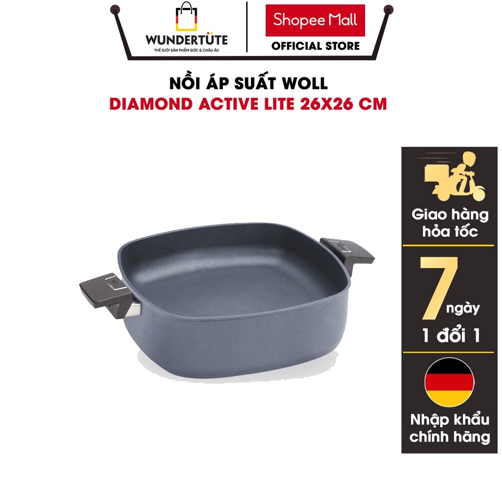 Nồi áp suất Woll Diamond Active Lite 26x26 cm