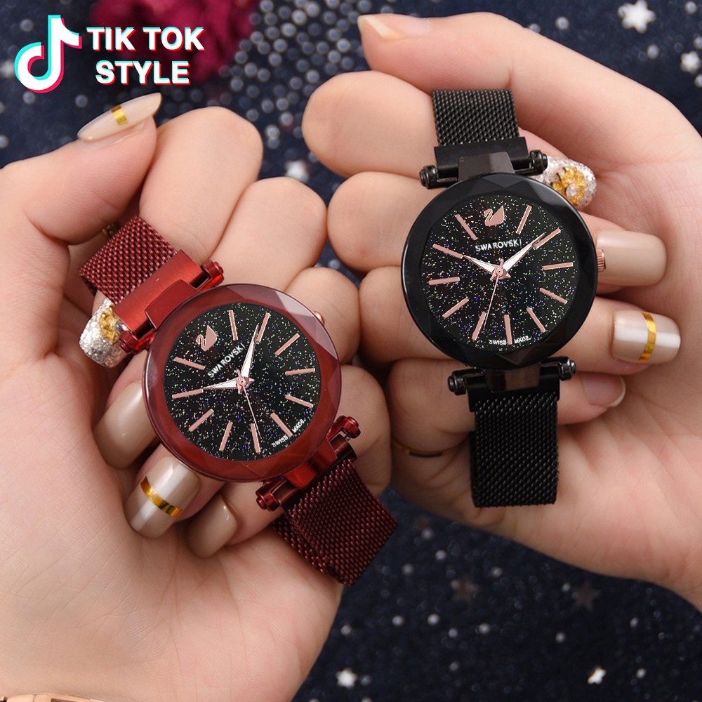 Đồng hồ dây kim loại chống rỉ thiết kế thanh lịch cho nữ | BigBuy360 - bigbuy360.vn