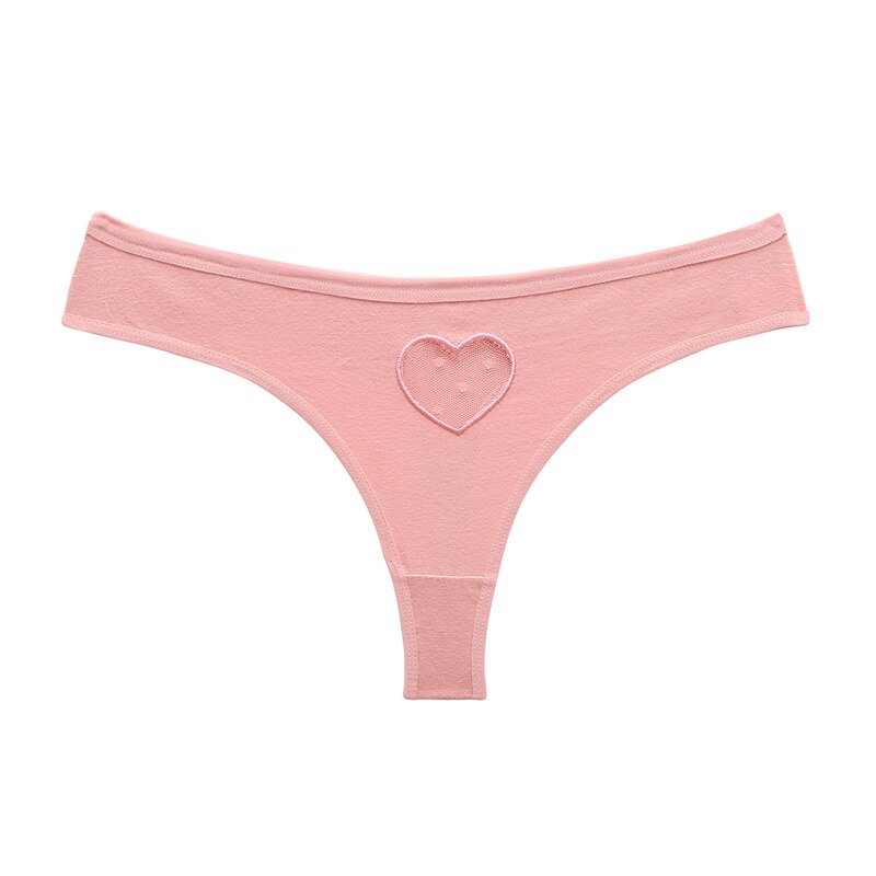 Quần lót FINETOO bằng cotton phối ren gợi cảm cho nữ