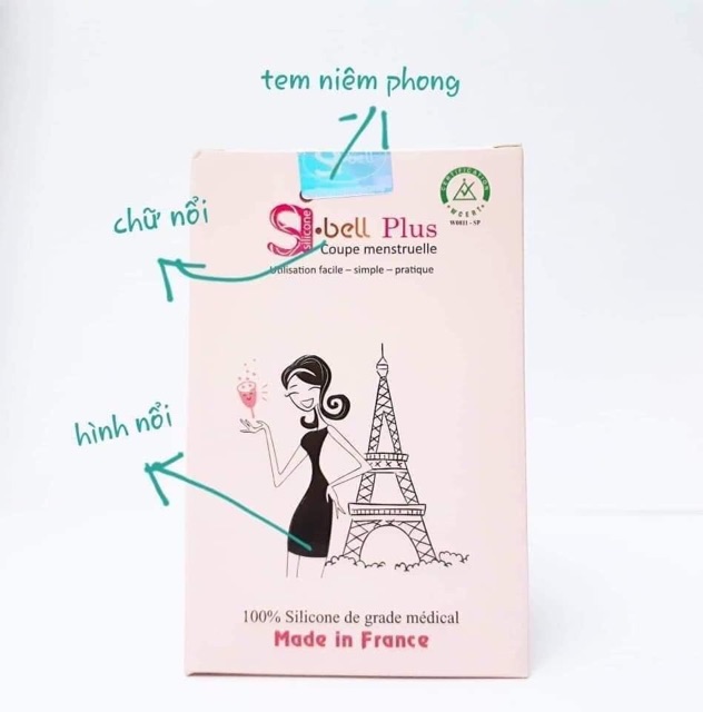 [CHÍNH HÃNG] Cốc nguyệt san Sibell nhập khẩu Pháp ⭕️ Tặng kèm cốc tiệt trùng 200k và viên tiệt trùng