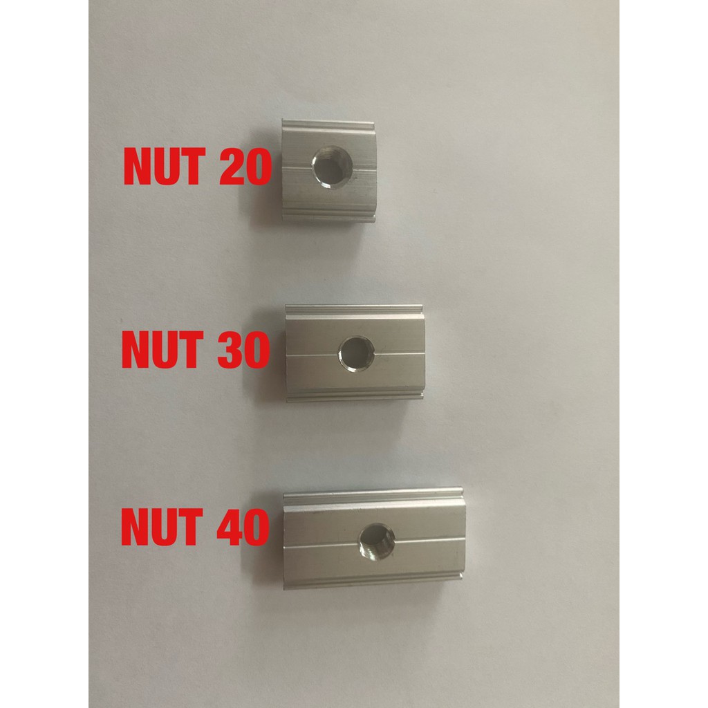 NUT nhôm Ren M8 Dành cho pát kẹp solar