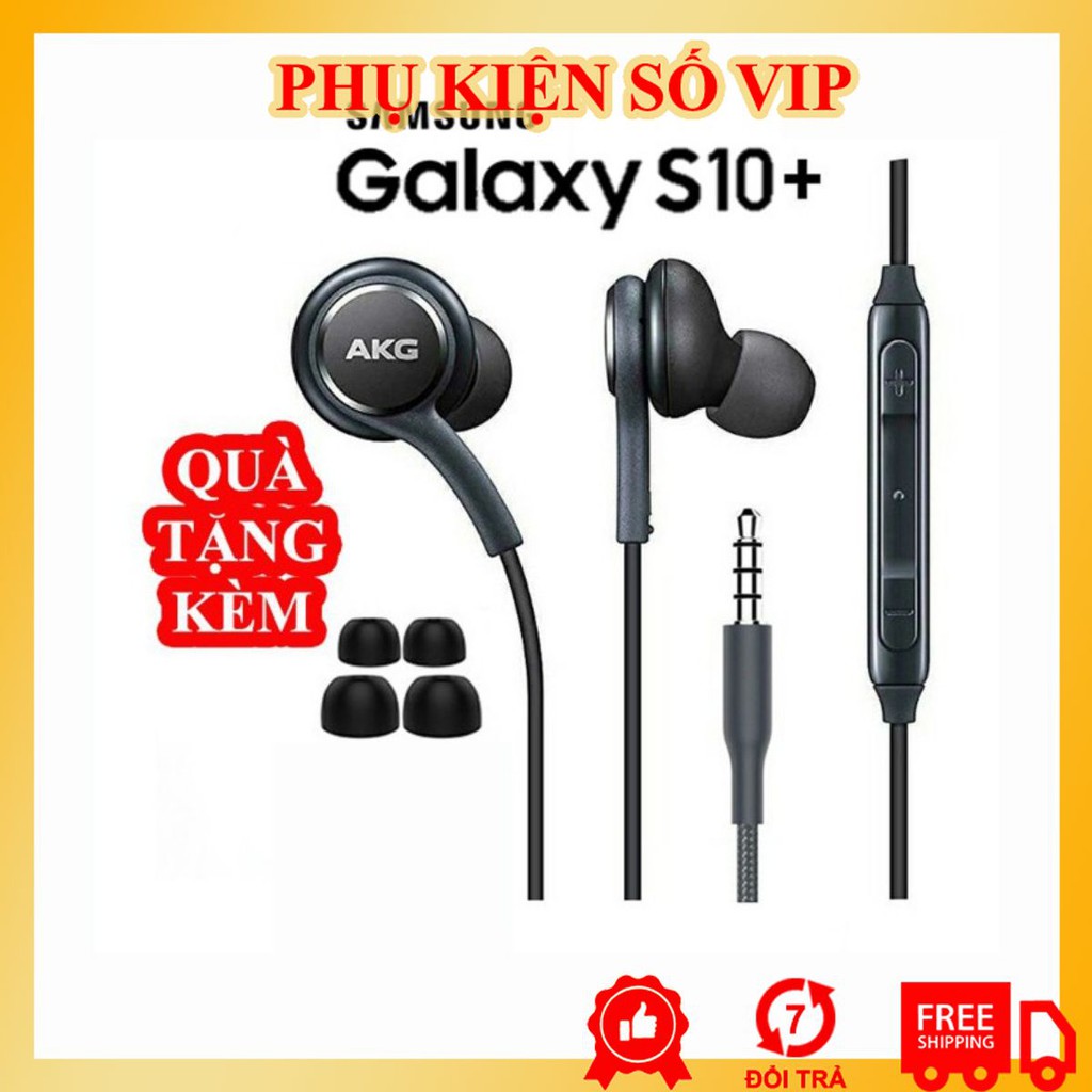 Tai Nghe SamSung AKG🔥FREESHIP🔥 Khi Nhập [TAI NGHE] SAM SUNG S10 TẶNG KÈM NÚM PHỤ