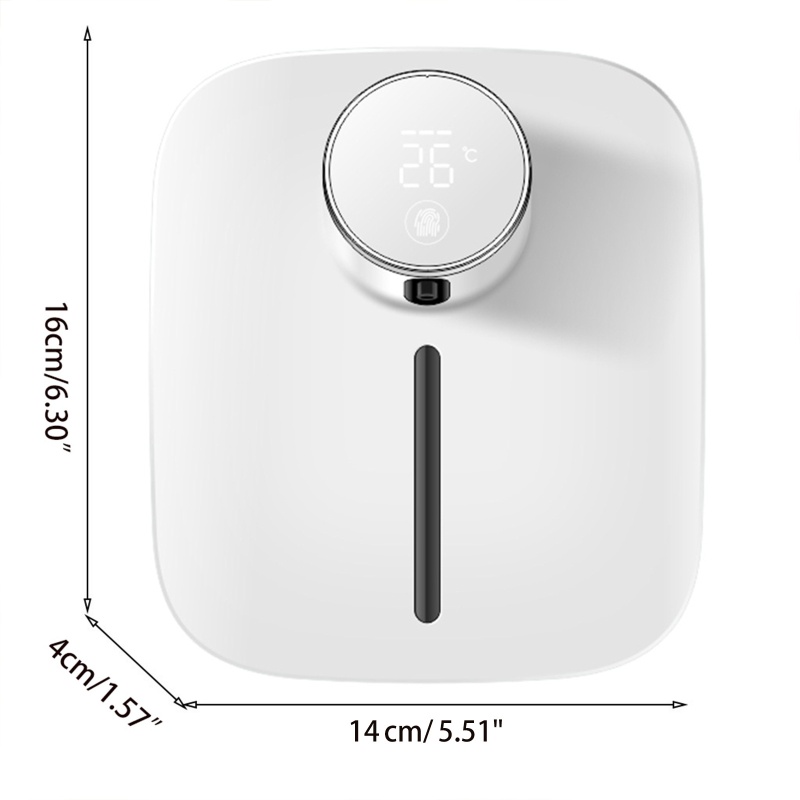 Hộp Đựng Xà Phòng Gắn Tường Cảm Biến Thông Minh Có Thể Sạc Lại