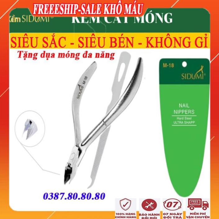 [ BÁN PHÁ GIÁ ] kềm cắt móng đa năng siêu sắc, siêu bén, không gỉ/Kìm cắt móng tay M18 sidumi hàn quốc