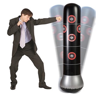 Bao trụ đấm bốc tự cân bằng- kèm bơm 2021