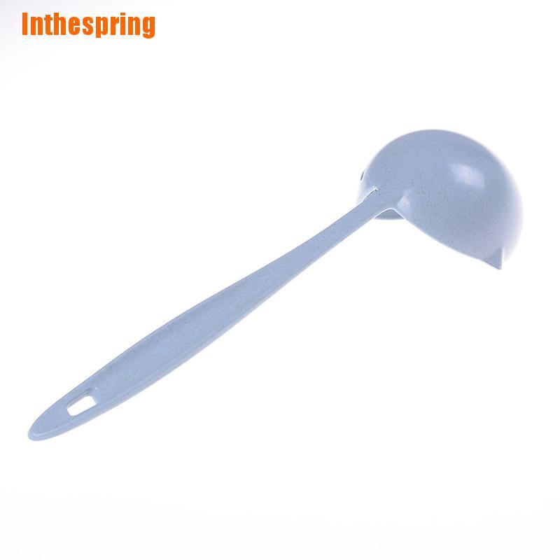 Muỗng Múc Canh Cán Dài 2 Trong 1