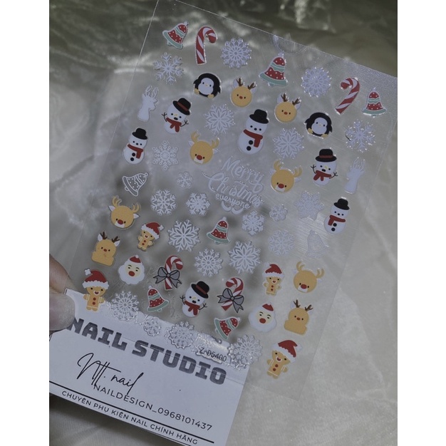 [ phụ kiện nail chính hãng] Stick noel 3 loại