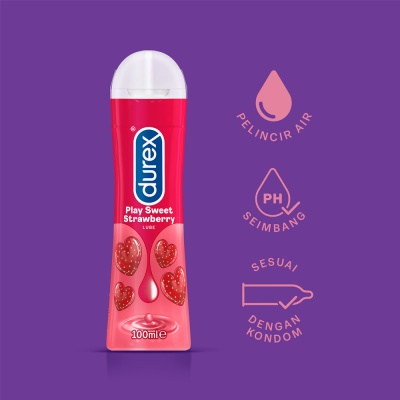 Gel bôi trơn Durex Play Sweet Strawberry Hương dâu ngọt ngào 100ml