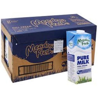 Sữa tươi fullcream Meadow Fresh hộp 1 lít thùng 12 hộp