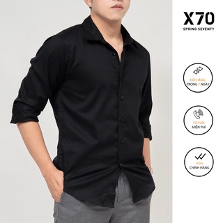 Áo Sơ Mi Nam Kiểu Dáng Tay Dài Cổ Bẻ Thanh Lịch Nhiều Màu Sắc Thời Trang X70 - 07600003