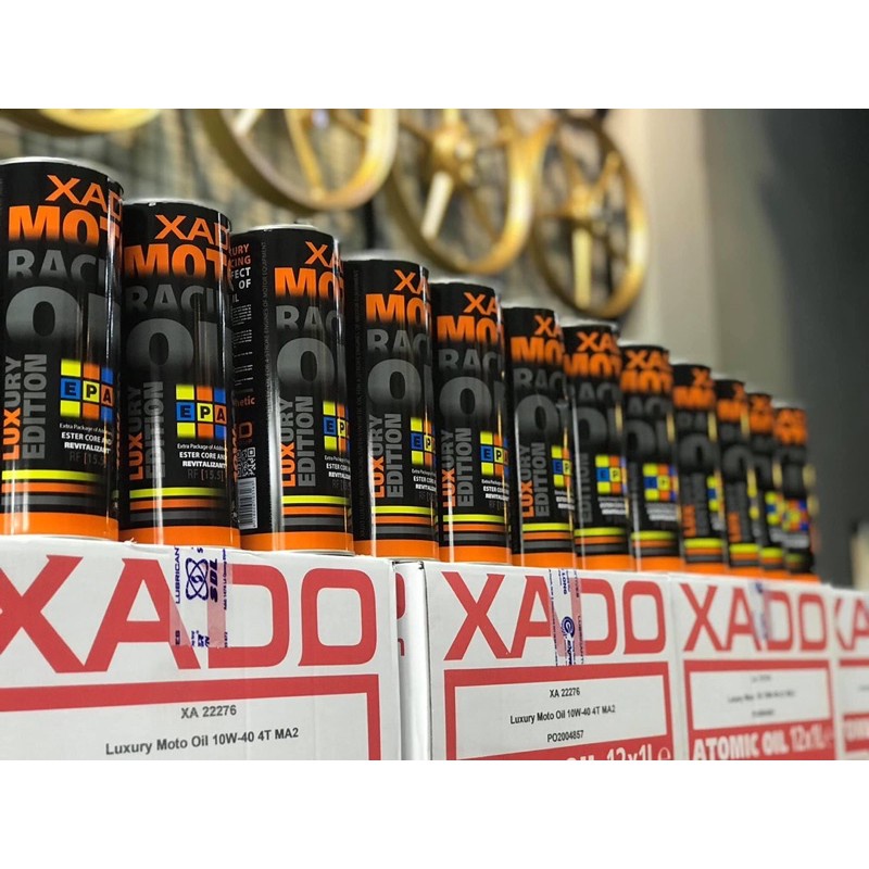 [HCM] Nhớt XADO Racing Oil 10W40 - Nhớt cho xe số [100% CHÍNH HÃNG]
